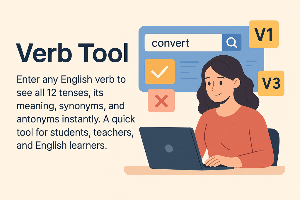 Verb Tense Converter